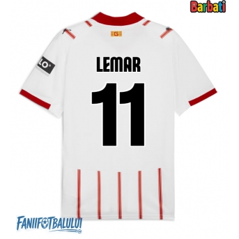 Girona Thomas Lemar #11 Tricou Fotbal Replică 2025-26 Barbati Acasa